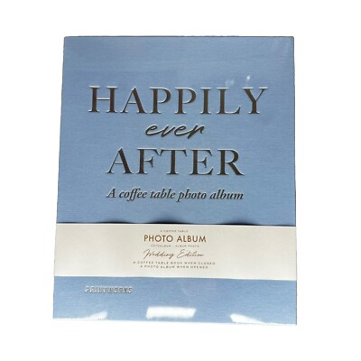 Happily Ever After A Coffee Table Photo Album Wedding Edition -Printworks SEALED