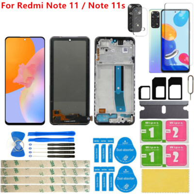 Für Redmi Note 11/Note 11S LCD Display Bildschirm Touchscreen Digitizer Assembly