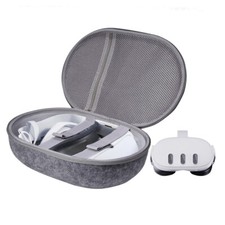 For Meta Quest3 VR Glasses Travel Carrying Case Protective Bag EVA Storage Box