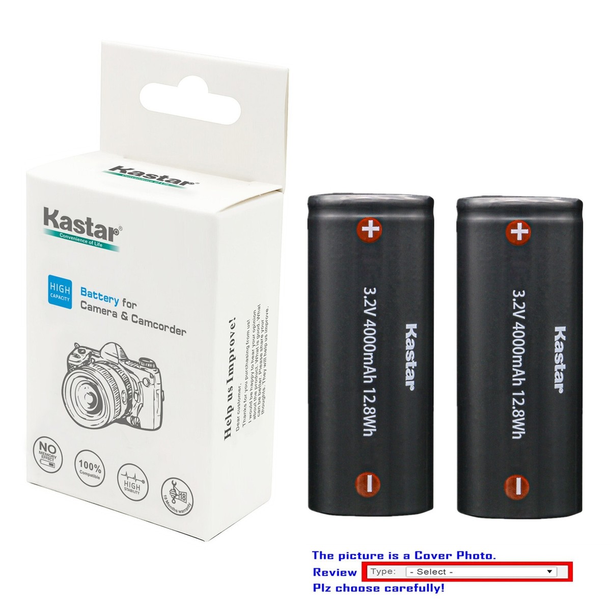 battery for maglite rechargeable flashlight Kastar 26650 Battery for Maglite ML150LRS LED Flashlight Rechargeable System