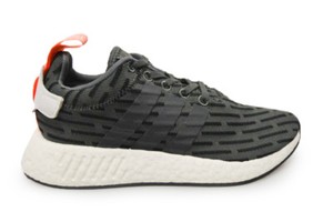 Uomo Adidas Nmd _R2 Pezzi - BB6859 - Nero Bianco Arancione Scarpe Sportive  | eBay