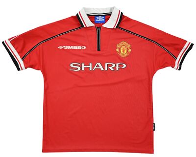 UMBRO× Manchester United NWT$50 Umbro Manchester United Vintage Jersey Mens Size S