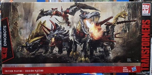 Transformers Platinum Edition Age of Extinction G1 Color Dinobots 5-Pack Set