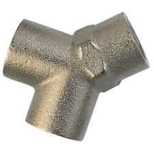 1/4" BSP Y Branch Air Tool Splitter 3/Female Hose Connector Compressor Fitting