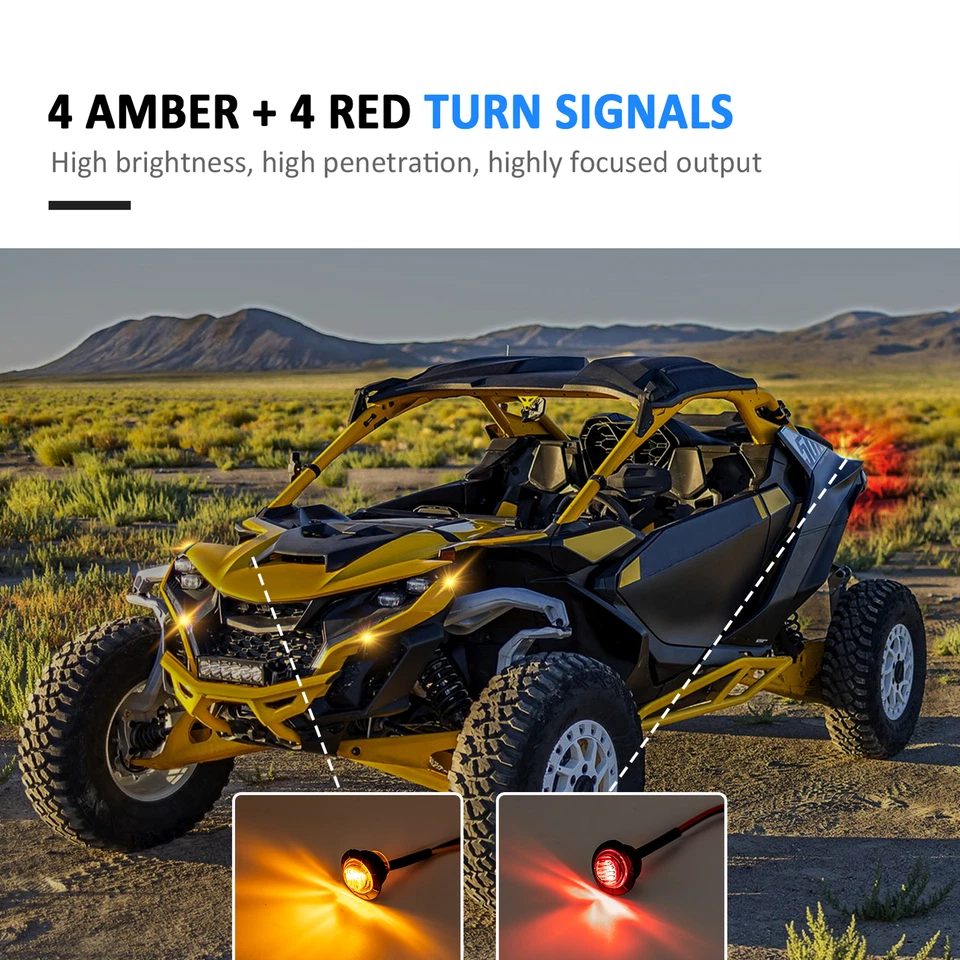 Kit de cables de señal de giro para CF-MOTO Zforce 500/600/800/950/1000 Uforce UTV Foto 4 de 4