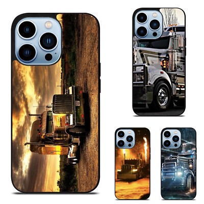 Road Truck United States For Samsung Galaxy Apple iPhone 12 13 Unique case