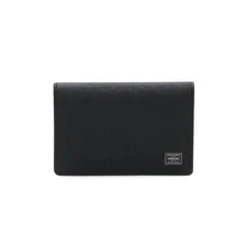 PORTER YoshidaCurrent Card Case Black 052-02207