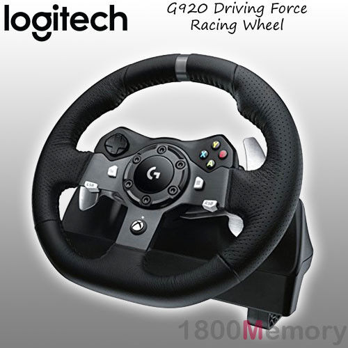 Volante Logitech G920 com pedal + Câmbio Driving Force Shifter para Xbox  Series X/S, Xbox One e PC - Logitech G