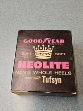 Goodyear Neolite Rubber Heels Nos 13 - 14 