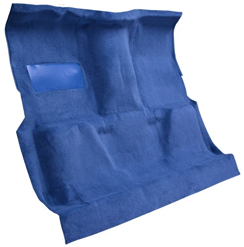 Chevrolet C10 1975-1980 cabina regular 2x2 4 velocidades kit de alfombra de repuesto Cutpile Foto 2 de 4