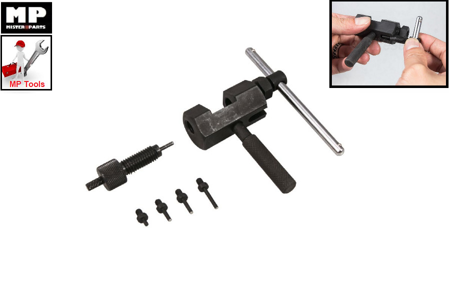 Rive chaine moto 520 525 530 532 outil riveur deriveur transmission