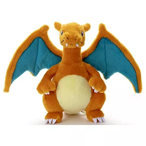 TAKARA TOMY Cartoon Pokemon Mega Charizard XY Plush Dolls Soft