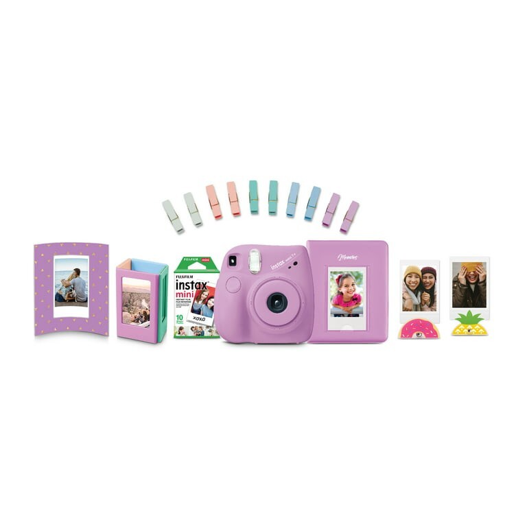 FujifilFujifilm Instax Mini 7+ Instant Camera  With Bundle + Film - Purple [LN]™