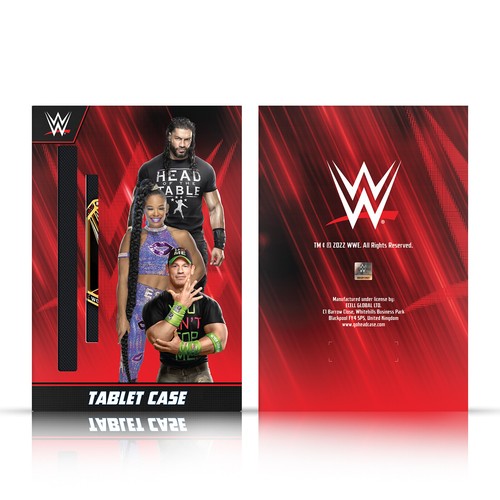 OFFICIAL WWE THE JUDGMENT DAY LEATHER BOOK WALLET CASE FOR HUAWEI XIAOMI TABLET - Picture 6 of 7