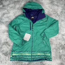 THE NORTH FACE Women’s Green WANDA Insulation CNR4 Patterned Snow Jacket XL