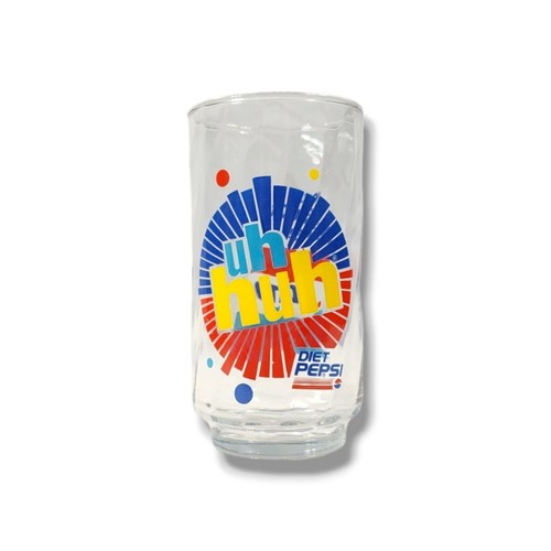 Diet Pepsi 'You Got The Right One Baby Uh Huh' Ray Charles Vintage Glas Tasse