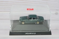Herpa, Jaguar XJ 5,3 4-Door Sedan, Green, 1/87 HO Scale