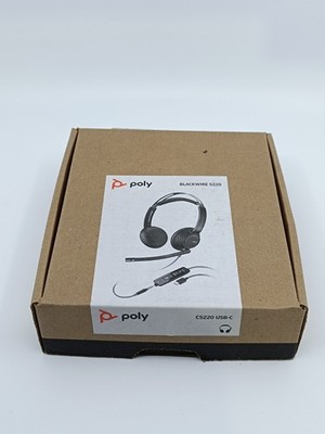 Poly Plantronics Blackwire 5220 C5220 USB-C 3,5mm Stereo Headset 207586-01_0.3_5