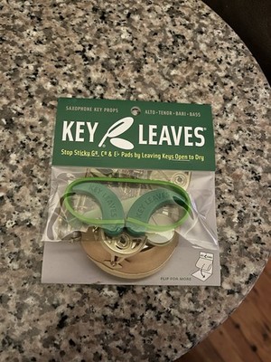 Key Leaves Alto Tenor Bari Bass Saxophone