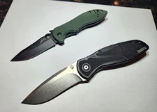 Kershaw Pocket Knife Budget Lot Bundle: Blur (1670 S30V) & Emerson CQC-5K: CHEAP