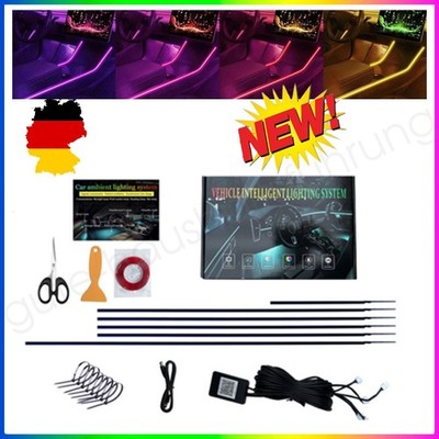 6 IN1 AUTO RGB LED SYMPHONY INNENRAUMBELEUCHTUNG AMBIENTEBELEUCHTUNG APP CONTROL