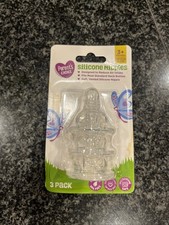 Parent's Choice Wide Neck Silicone Nipples 3 pack 3 M