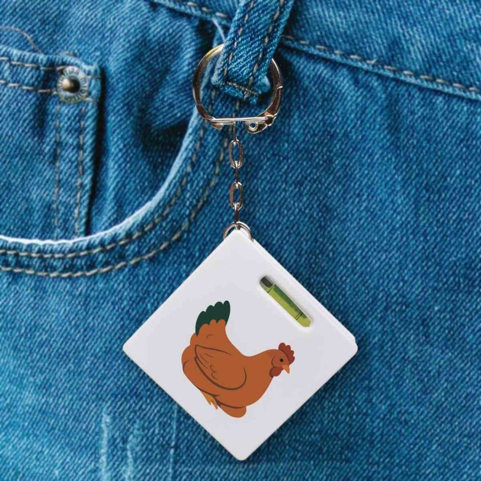 'Brooding Hen' Keyring Tape Measure (KM00046272) | eBay UK