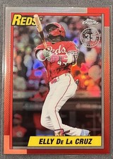 Elly De La Cruz #90CU-3 Prices | 2025 Topps Chrome Update 1990