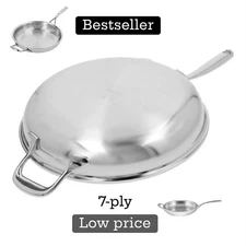 HOT SALE - Demeyere Atlantis 11-inch, 18/10 Stainless Steel, Proline Fry Pan
