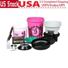 Gold Rush Nugget Bucket, Shark Tank Featured Gold Panning Kit（pink）