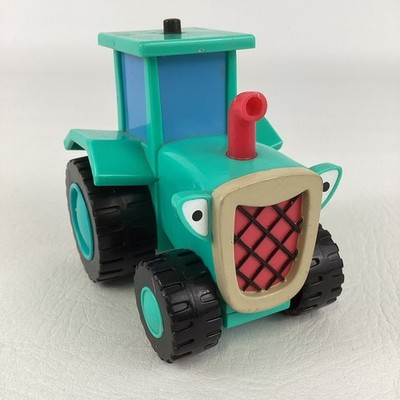 Bob The Builder Talking Travis Tractor Sound Effects Vintage 2001 Hasbro Toy