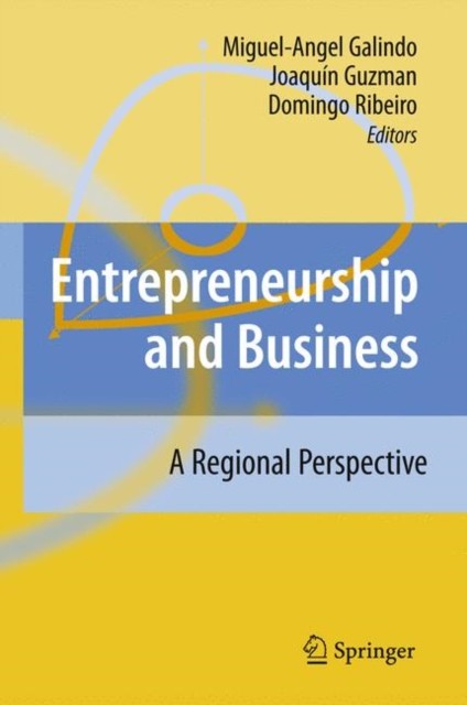 Entrepreneurship and Business: A Regional by Miguel-Angel Galindo PAPERBACK
