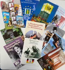 11 x Erinnerungsbl&auml;tter Deutsche Post aus 1999 bis 2001  siehe Fotos