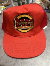 Otto Cap Minneapolis Moline Modern Machinery Snapback Rope Mesh Trucker Hat  Cap