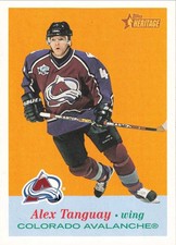 Alex Tanguay Colorado Avalanche 2001 Heritage Topps #56