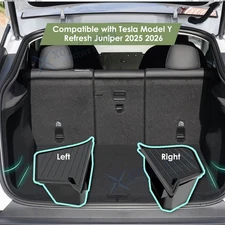 For Tesla New Model Y 2025+ Waterproof Rear Trunk Container Grocery Holder w/Lid