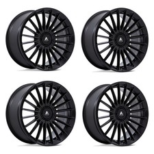 Set 4 26 Asanti Black Ab048 Viceroy Matte Black 26x10 6x135 6x5.5 30mm Wheels