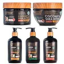 QUEENY CAZARA-COCONUT & SHEA BUTTER-HAIR CARE PRODUCTS-FOR CURLY HAIR-FAST POST-