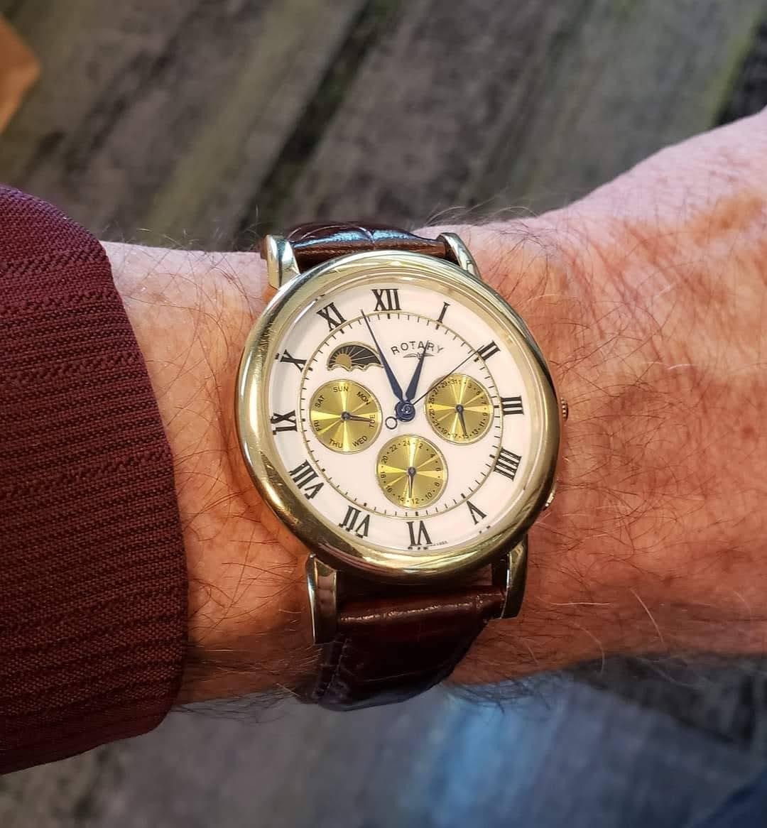 Rotary Automatic Moonphase/Date watch - image 2