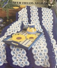 CROCHET Annie  s Afghan Quilt Club   Flower Fields   PATTERN 