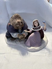 Walt Disney WDCC Beauty and the Beast  "She Didn’t Shudder at my Paw" Limited Ed