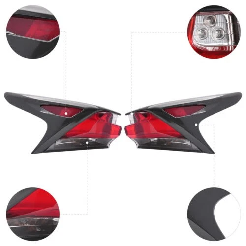 Halogen Tail Light Rear Brake Lamps LH/RH Side For 2015-2017 Lexus NX200T NX300H - Imagem 4 de 4