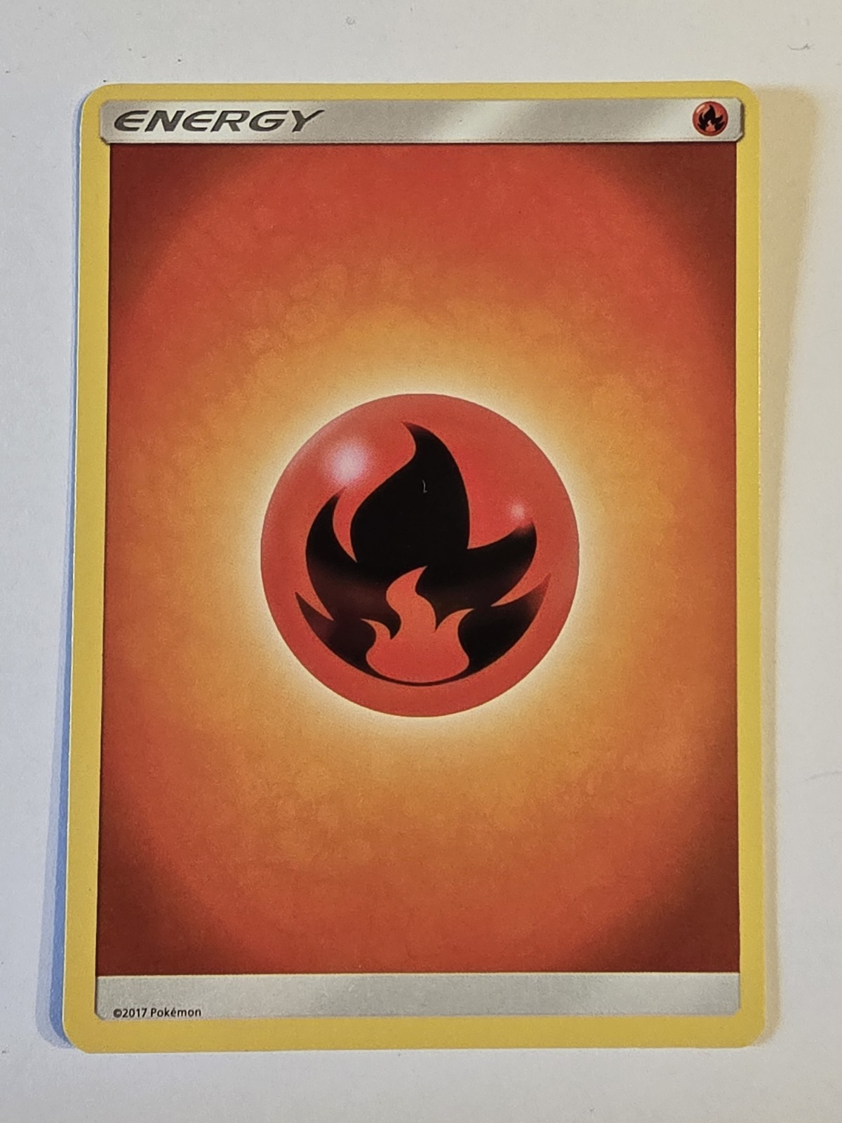 Pokémon Basic Fire Energy SM01: Sun & Moon Regular
