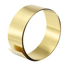 1000mm x 50mm x 0.2mm Brass Sheet Roll Metal Foil DIY Plate