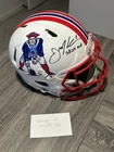 New ListingJulian Edelman Signed & Inscribed Patriots Authentic Throwback Helmet Fanatics