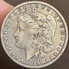 RARE! 1891 CC Morgan Silver Dollar ~ CARSON CITY ~ 90% Silver $1