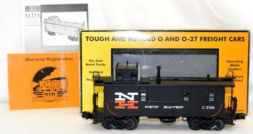 MTH 30-77149 NEW HAVEN Offset Steel Caboose iluminado NH #C-708 en caja C-8 RailKing | Zustand: Used