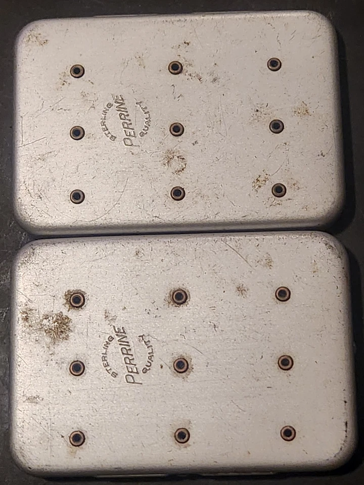 Perrine Sterling Quality Box Packed Full of Vintage Hand Tied Flies Flys - Image 4 of 4