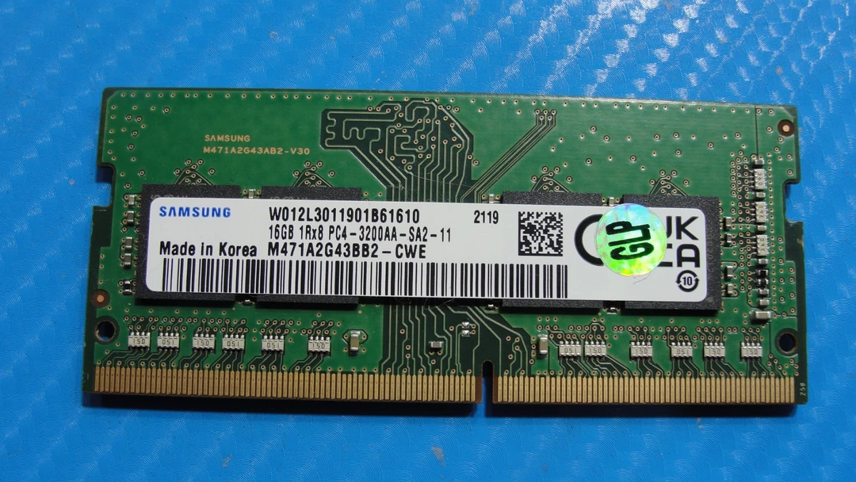 Samsung DDR4 SDRAM 16 GB Capacity per Module Memory (RAM) for sale