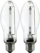 LU150/MED High Pressure Sodium Light Bulb, 150 Watts, ED17/MED, Medium Base E26